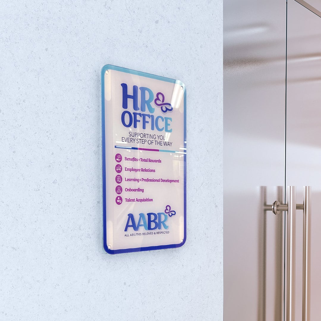 AABR Door Sign