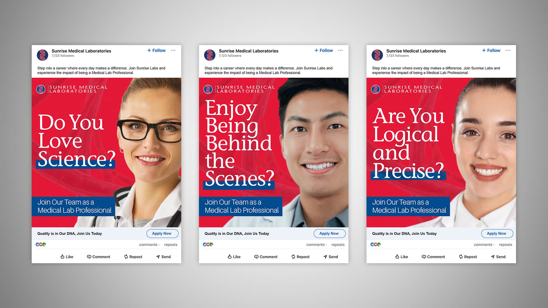 Sunrise Medical Labs Sponsored Social Media Marketing 2